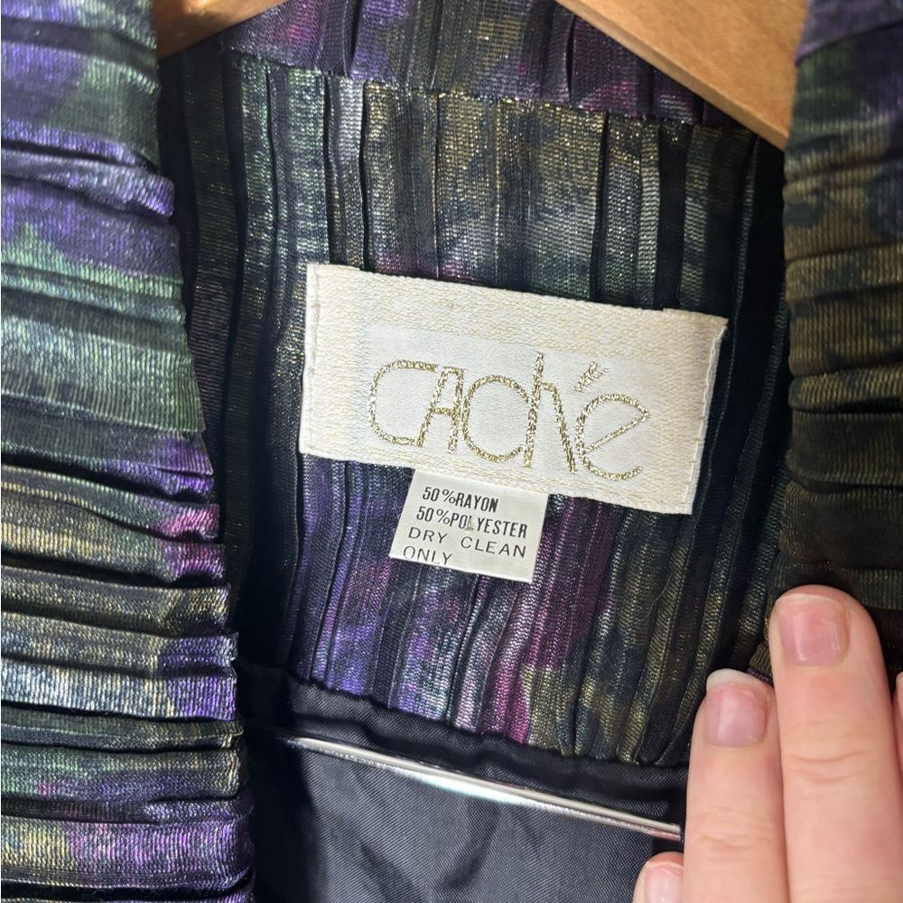 Cache Multicolor Striped Blazer - Picture 2 of 9